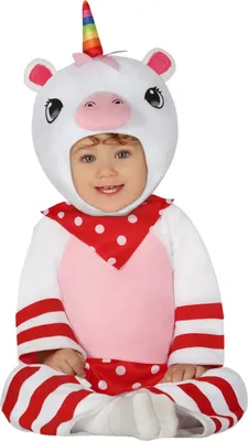 Produktbild von Baby Einhorn - Kostüm für Mädchen Größe 74-92, Größe:74/80
