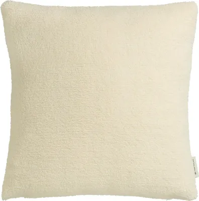 Image de TOM TAILOR Housse de coussin décoratif TEDDY Crème 45 x 45 cm