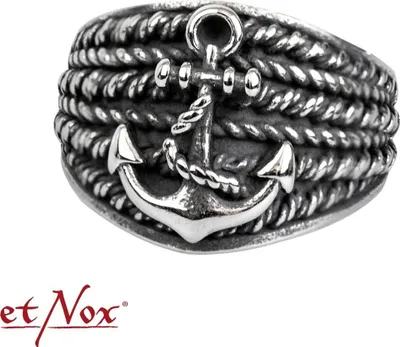 Produktbild von Ring Anker: Maritimer Schmuck aus Edelstahl 62 (19.7 mm Ø)