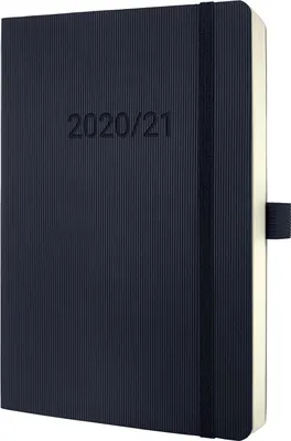 Produktbild von Wochenkalender Conceptum 2020/2021 18 Mon. Softcover black 256S. ca.A5