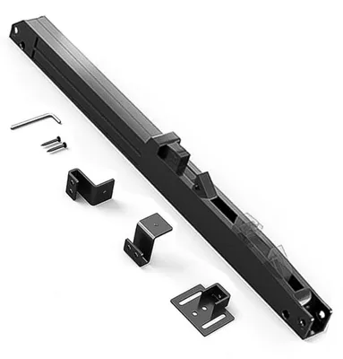 Produktbild von STOLMET Türdämpfer HM2805N für Schiebetüren, Soft-Close-Dämpfer für Barn-Door-Schienen, Schwarz, 2 Stück