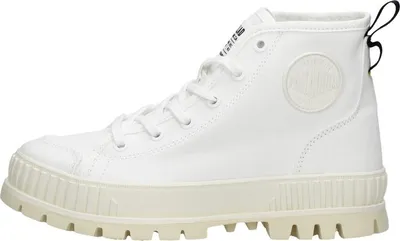 Image de Palladium Pallashock  Veterschoenen Hoog - Wit - Maat 41