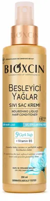 Produktbild von Bioxcin Leave-in Conditioner mit 9 Blütenölen für glanzloses Haar | 200 ml