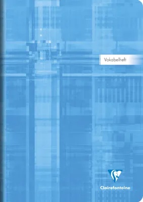 Produktbild von Clairefontaine Vokabelheft DIN A6 2 spaltig liniert