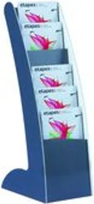 Produktbild von PAPERFLOW Prospektständer Courbo Slim 6 Fächer