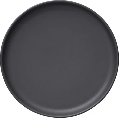 Obrázok produktu pre 6x plochý tanier Ø 17,5 cm kamenina ROCKZZERO One Midnight black matt
