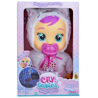Immagine prodotto di IMC Toys Cry Babies - Serie Buonanotte cielo stellato - Bambola interattiva DAISY