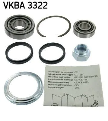Produktbild von SKF Radlagersatz Vorne für DAIHATSU Feroza (F300) VKBA 3322