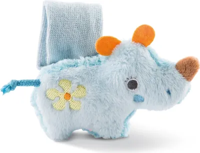 Produktbild von NICI My First Nici Wombi Tombi Rasselarmband Nashorn Manuffi, Rassel Armband, Baby Spielzeug, 46588