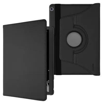 Produktbild von kwmobile Schutzhülle kompatibel mit Huawei MediaPad M3 Lite 10 - Hülle 360° Tablet Cover Case Dunkelgrau