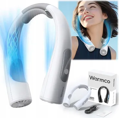 Immagine prodotto di Ventilatore USB Silenzioso mini ventilatore da collo circolatore raffreddamento Warmco N1