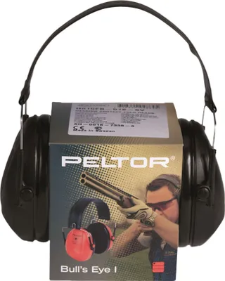 Produktbild von 3M™ PELTOR™ Bull's Eye I Kapselgehörschützer, schwarz, klappbar, H515FB-516-SV