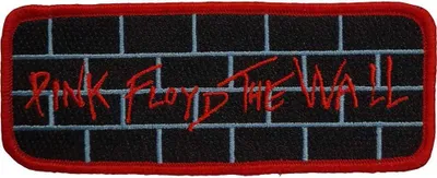 Image de Pink Floyd - Patch "The Wall" - Coton RO4515 (taille unique) (Noir/Rouge)