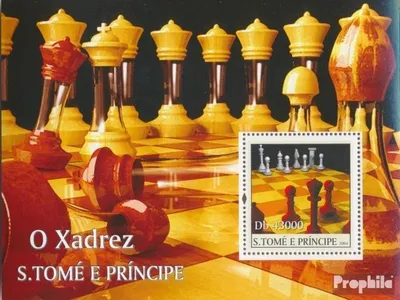 Produktbild von Briefmarken Sao Tome e Principe 2004 Mi Block 515 (kompl. Ausgabe) postfrisch Schach