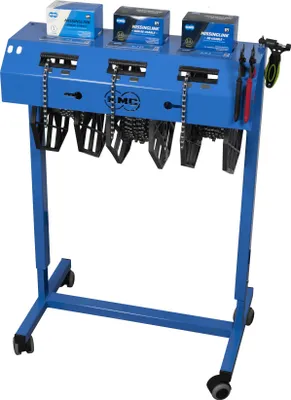 Produktbild von KMC Rollenhalter Reel Center Pro passend für 3x50 Meter Rollen KMC Ketten