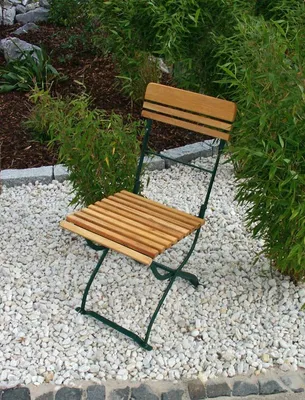 Produktbild von Klappstuhl Holzstuhl Gartenstuhl Stuhl 2er Set