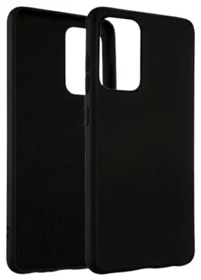 Produktbild von Beline Silikonhülle Samsung A20S A207 Schwarz/Schwarz