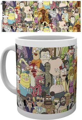 Produktbild von Rick & Morty - Lizenz Tassen - Characters
