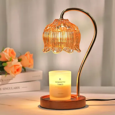 Produktbild von Valentinstag Kerzenwärmer Geschenk Duftlampe Timer Dimmer Vintage Frau