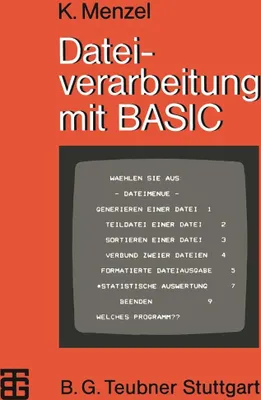 Produktbild von Dateiverarbeitung mit BASIC