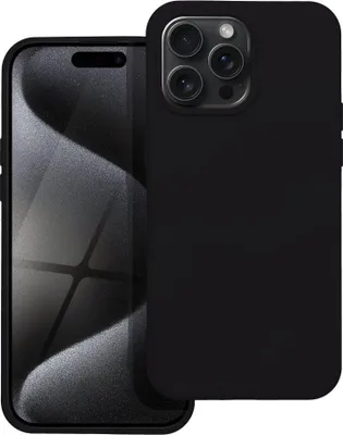 Obrázek produktu pro Pouzdro vhodné pro iPhone 15 PRO MAX, silikonové, černé