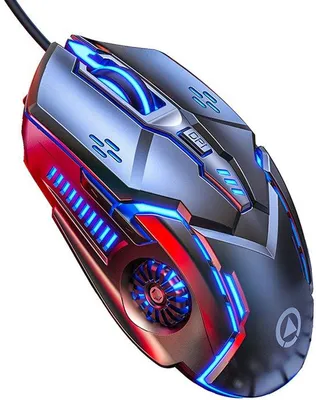 Obrázek produktu pro Mechanická herní myš s kabelem a podsvícením