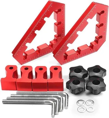 Produktbild von Famanu Positionierungsvierecke 90-45-135 Grad - Aluminiumlegierung