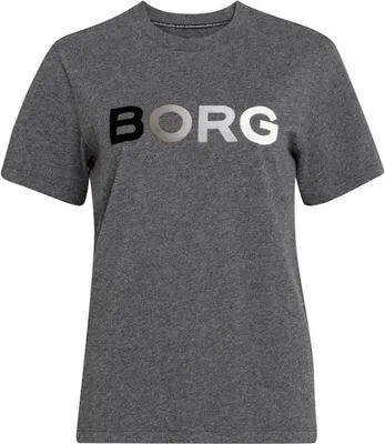 Produktbild von Björn Borg - Damen - Sport-T-Shirt - Grau - Gr. 36