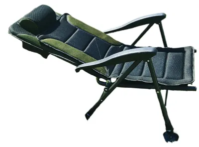 Obrázek produktu pro Přenosná rybářská židle s nastavitelnou opěradlem