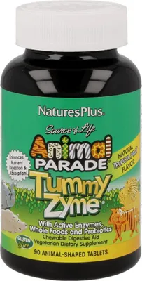 Produktbild von Natures Plus Animal Parade® Tummy Zyme - 90 Kautabletten
