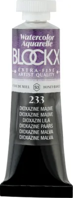 Produktbild von Blockx 3x Aquarellfarbe, Dioxazin Mauve - Tube 15ml - Dioxazin Malve 44233BXC