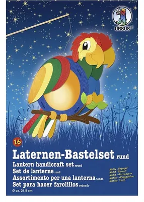 Immagine prodotto di Kit fai da te Lanterna Pappagallo 50 x 28 x 10 cm, per 1 lanterna