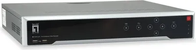 Zdjęcie produktu dla LevelOne NVR-1316, 16 kan., 3840 x 2160 px, 128 użyt., H.264, H.264+, H.265, MPEG4, Wbudowany LINUX, 256 Mbit/s