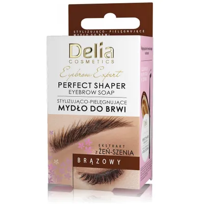 Obrázok produktu pre Delia Stylizująco-pielęgnujące mydło do brwi Brązowy, 10ml