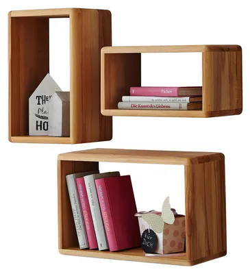 Produktbild von home24 Wandregal - 3er-Set
