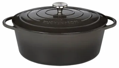Obrázek produktu pro KÜCHENPROFI Bratentopf oval, 35 cm pearl grey PROVENCE