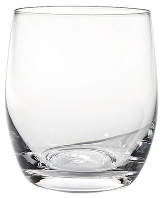 Immagine prodotto di Zafferano Set 6 Tumbler Eventi in vetro soffiato trasparente 33 cl, bicchieri eleganti dal design raffinato per tavola contemporanea e quotidiana