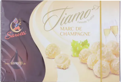 Produktbild von Sarotti Tiamo Champagner (1x125g Packung)