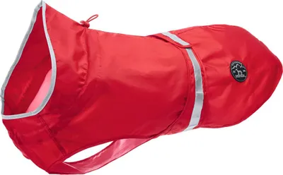 Productafbeelding van Hunter Regenjas voor honden, model Uppsala, maat: 60, kleur: rood