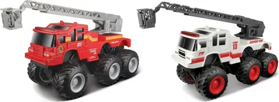 Produktbild von Maisto - Builder Zone Quarry monsters, Versorgungswagen mit Leiter