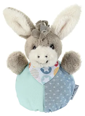 Imagen del producto de Sterntaler 3322000, Muñeco de peluche "Emmi la burra", Edad: A partir de 0 años, Color: Azul claro/Gris
