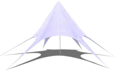 Immagine prodotto di vidaXL Gazebo da giardino esagonale a stella 10 m