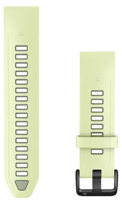 Produktbild von Garmin QuickFit Armband Silikon Zitrone/Weidengrün