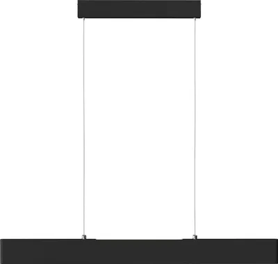Produktbild von Maytoni Moderne Pendelleuchte Step LED incl. in Schwarz aus Metall 23 W für Küche, Schlafzimmer, Wohnzimmer, Esszimmer, Lobby