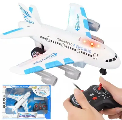 Zdjęcie produktu dla Samolot Pasażerski Zdalnie Sterowany Rc + Pilot