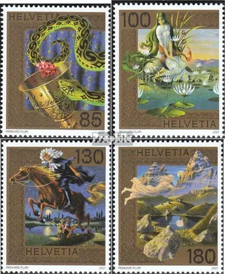 Produktbild von Briefmarken Schweiz 2007 Mi 2002-2005 (kompl.Ausg.) postfrisch Sagen