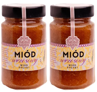 Image de Miel de bruyère 240 ml/315 g - Schronisko Bukowina - 2 x
