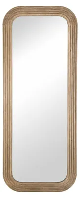 Image de SIGNATURE - Miroir en chêne - FINNLEY