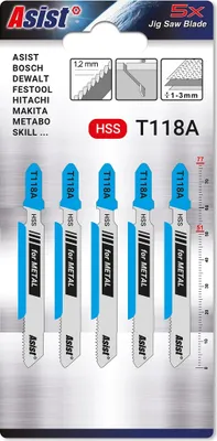 Produktbild von Sägenblätter zum rechten Stapel auf Metall - 5pcs Assist 05-5203