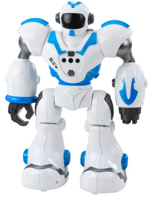 Obrázok produktu pre LEAN Toys 28840 Interaktívny diaľkovo ovládaný robot, 16 funkcií, svetlá a zvuky, modrý